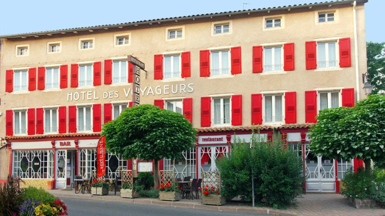 Logis Hotel Restaurant Des Voyageurs Saint-Paulien Екстериор снимка
